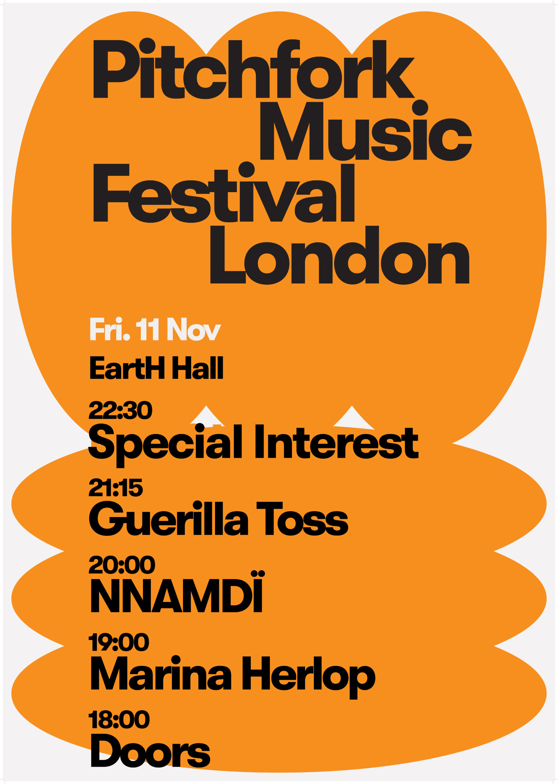 Event Timings Pitchfork Music Festival London event-timings-pitchfork-music-festival-london